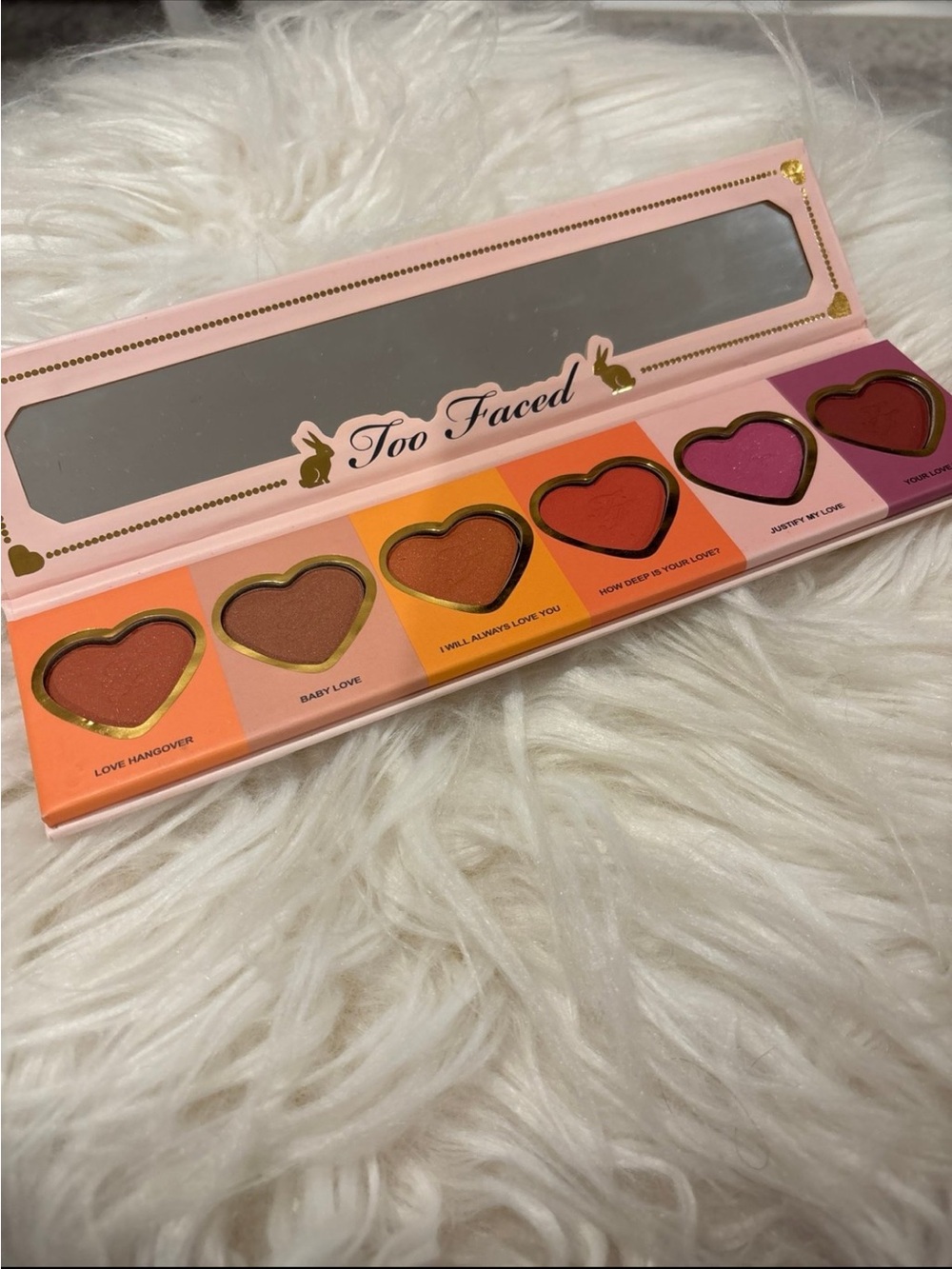 Too Faced Eyeshadow Palette - Pink, Peach, Coral, Brown, Mauve